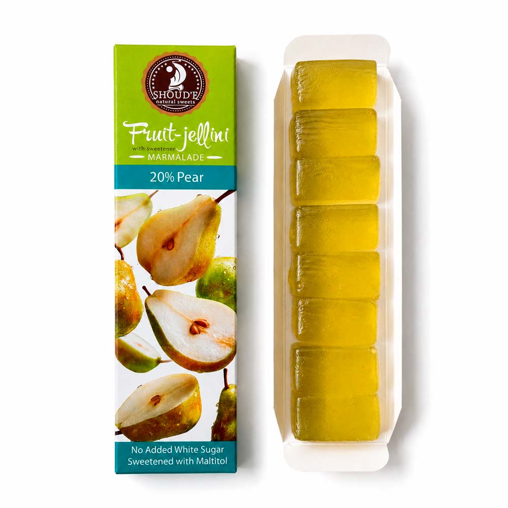 Мармелад без доданого цукру груша Fruit-jellini
